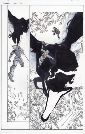 Supergirl #10 Page 12 by Mahmud Asrar