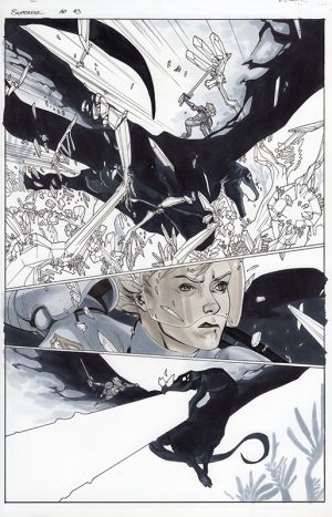 Supergirl #10 Page 13 by Mahmud Asrar