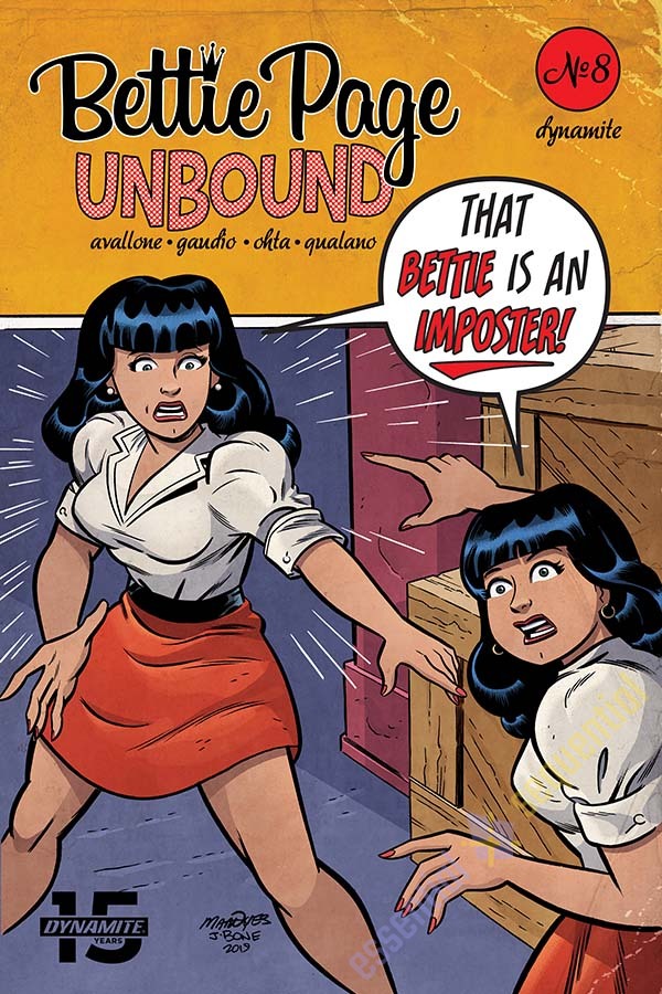 Bettie Paige: Unbound #8 Cover by Anthony Marques 2 Bettie Paige: Unbound #8 Cover by Anthony Marques - Image 2