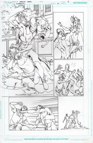 Supergirl #11 Page 9 by Mahmud Asrar