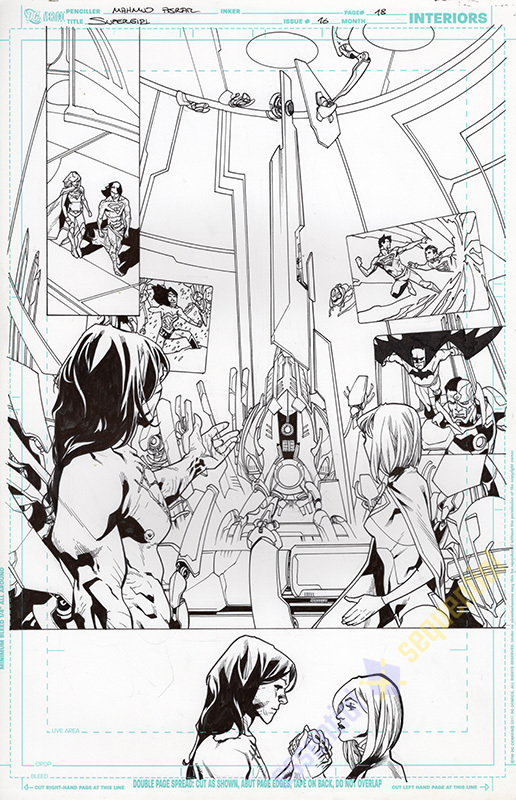 Supergirl #16 Page 18 by Mahmud Asrar 1 Supergirl #16 Page 18 by Mahmud Asrar