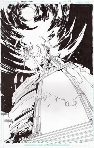 Supergirl #20 Page 14 by Mahmud Asrar