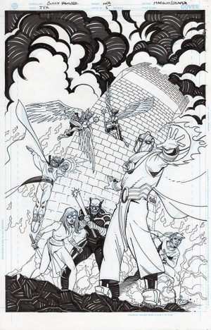 JSA #5 Cover Variant by Cully Hamner