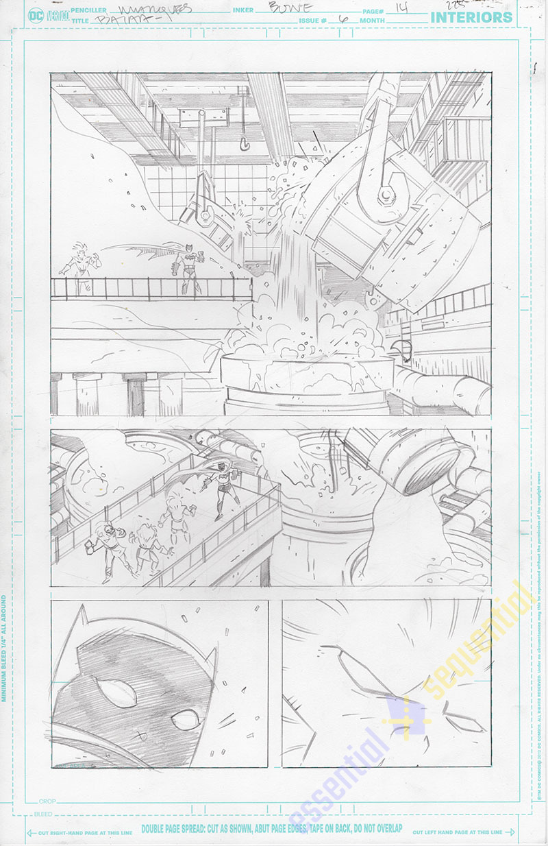 Batman: Audio Adventures #6 Page 14 by Anthony Marques 1 Batman: Audio Adventures #6 Page 14 by Anthony Marques