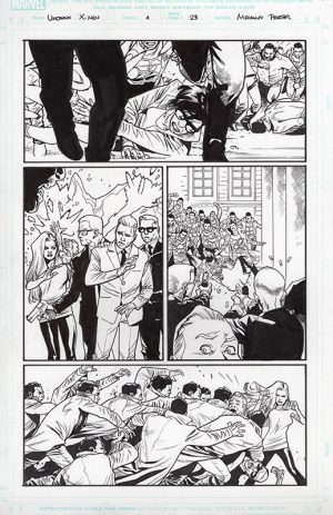 Uncanny X-Men Issue #1 Page 25 by Mahmud Asrar