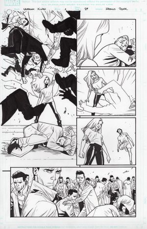 Uncanny X-Men Issue #1 Page 27 by Mahmud Asrar