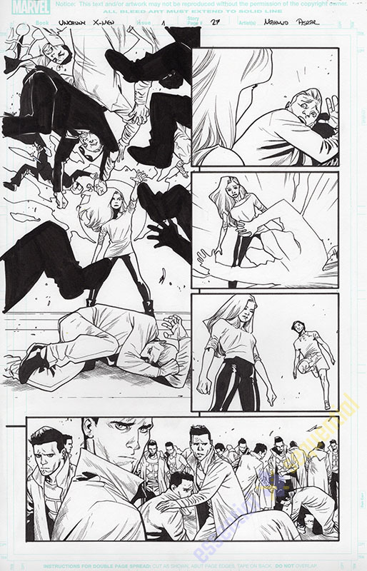 Uncanny X-Men Issue #1 Page 27 by Mahmud Asrar 1 Uncanny X-Men Issue #1 Page 27 by Mahmud Asrar