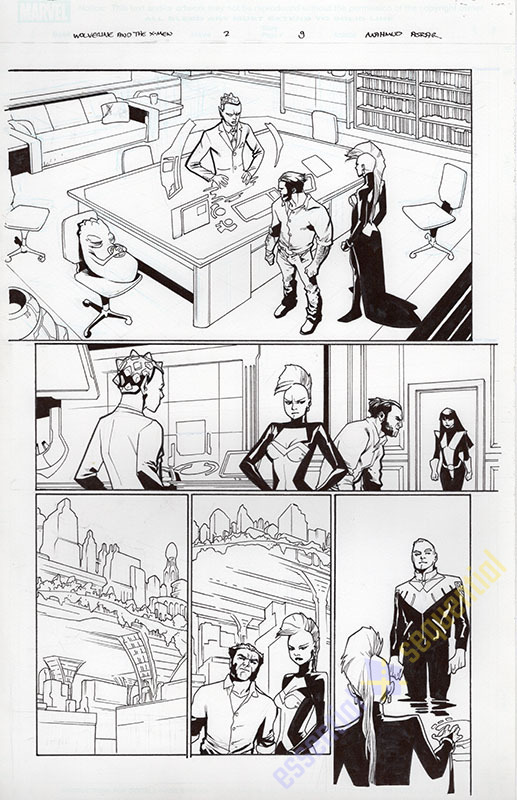 Wolverine and the X-Men #2 Page 9 by Mahmud Asrar 1 Wolverine and the X-Men #2 Page 9 by Mahmud Asrar