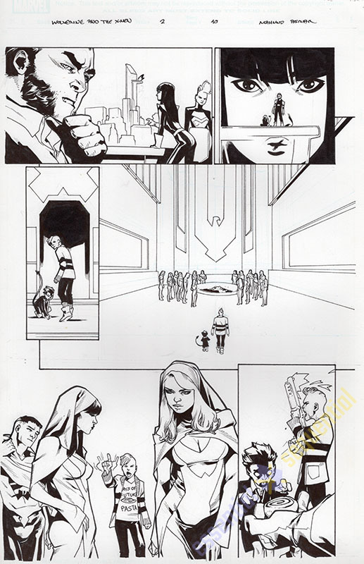 Wolverine and the X-Men #2 Page 10 by Mahmud Asrar 1 Wolverine and the X-Men #2 Page 10 by Mahmud Asrar