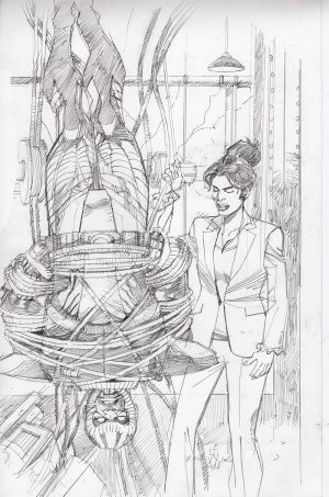 MILESTONE UNIVERSE: THE SHADOW CABINET #3 Cover by Denys Cowan