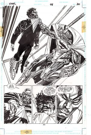 Steel #48 Page 20 by Denys Cowan