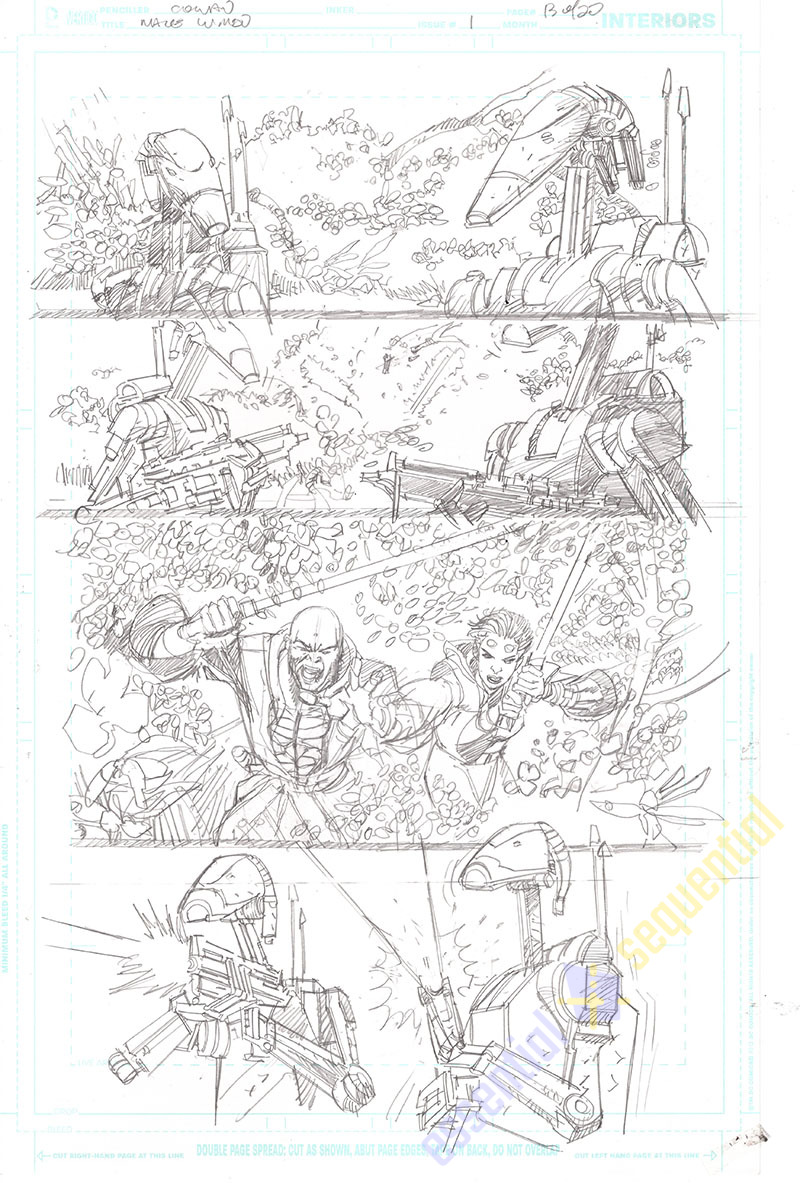 Star Wars: Mace Windu #1 Page 13 by Denys Cowan 1 Star Wars: Mace Windu #1 Page 13 by Denys Cowan