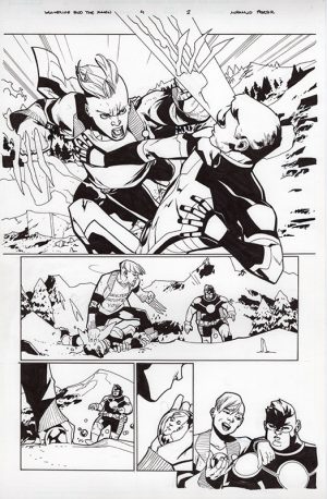 Wolverine and the X-Men #4 Page 2 by Mahmud Asrar
