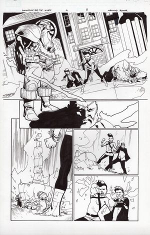 Wolverine and the X-Men #4 Page 5 by Mahmud Asrar
