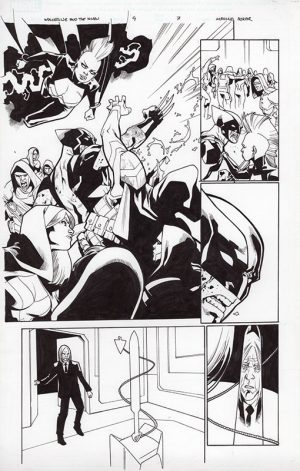 Wolverine and the X-Men #4 Page 7 by Mahmud Asrar