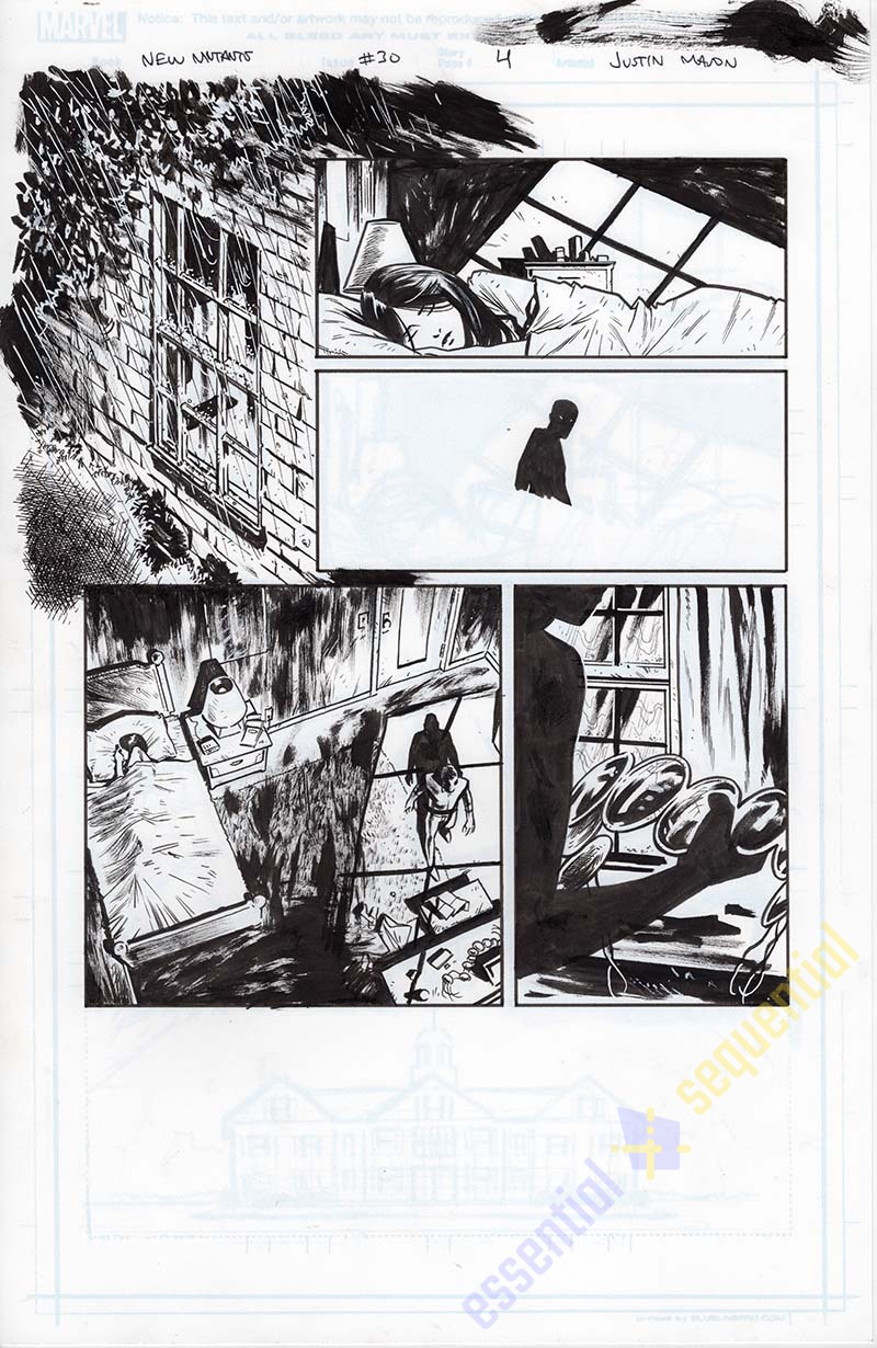 New Mutants #30 Page 4 by Justin Mason 1 New Mutants #30 Page 4 by Justin Mason