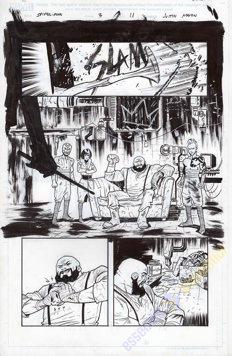 Spider-Punk #3 p.11 by Justin Mason 1 Spider-Punk #3 p.11 by Justin Mason