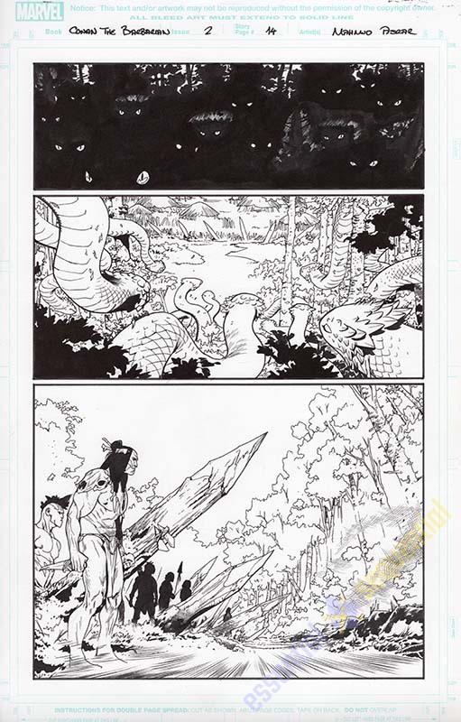 Conan the Barbarian #2 page 14 by Mahmud Asrar 1 Conan the Barbarian #2 page 14 by Mahmud Asrar