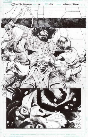 Conan the Barbarian #7 page 20 by Mahmud Asrar