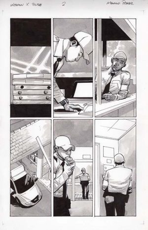 Weapons of Mutant Destruction: Alpha #1 Page 2 by Mahmud Asrar