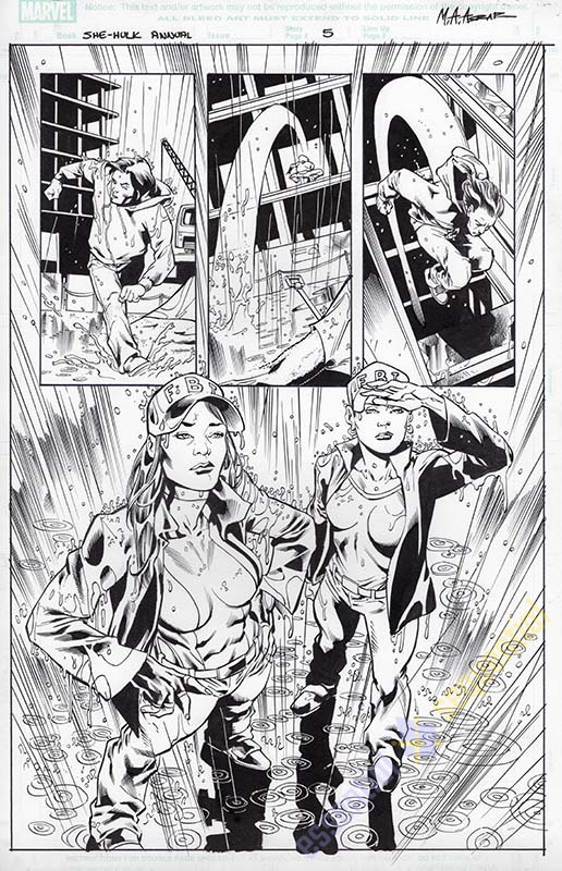SHE-HULK: COSMIC COLLISION Page 5 by Mahmud Asrar 1 SHE-HULK: COSMIC COLLISION Page 5 by Mahmud Asrar