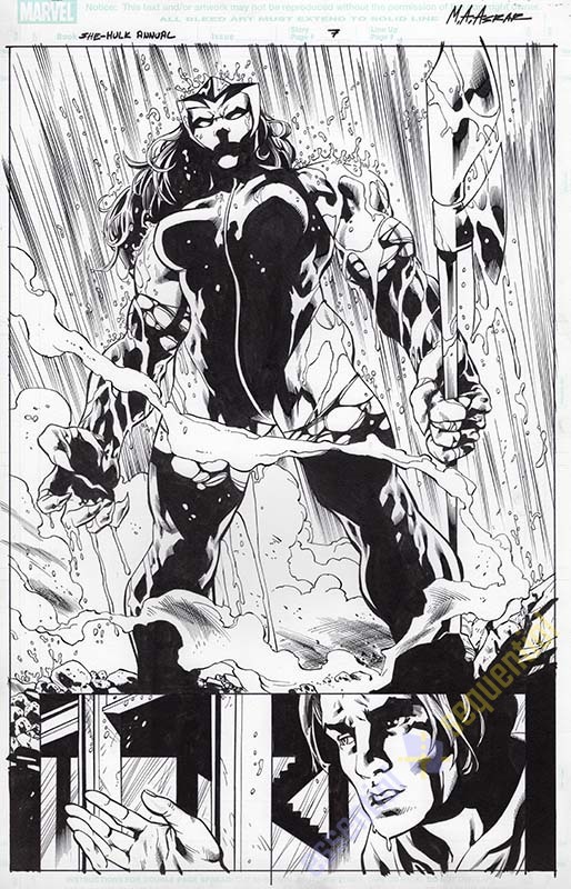 SHE-HULK: COSMIC COLLISION Page 7 by Mahmud Asrar 1 SHE-HULK: COSMIC COLLISION Page 7 by Mahmud Asrar