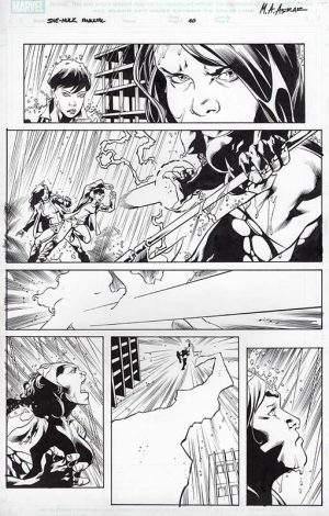 SHE-HULK: COSMIC COLLISION Page 10 by Mahmud Asrar