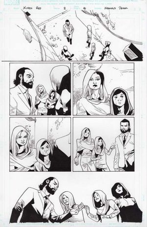X-Men: Red #2 Page 10 by Mahmud Asrar