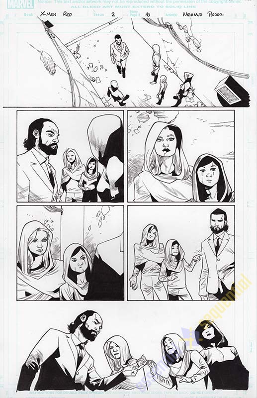 X-Men: Red #2 Page 10 by Mahmud Asrar 1 X-Men: Red #2 Page 10 by Mahmud Asrar