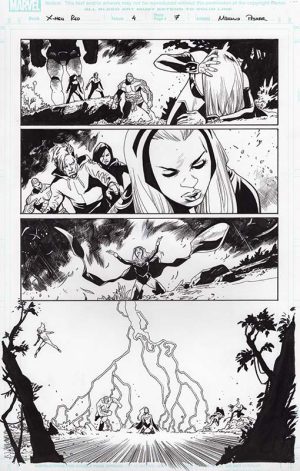 X-Men: Red #4 Page 7 by Mahmud Asrar