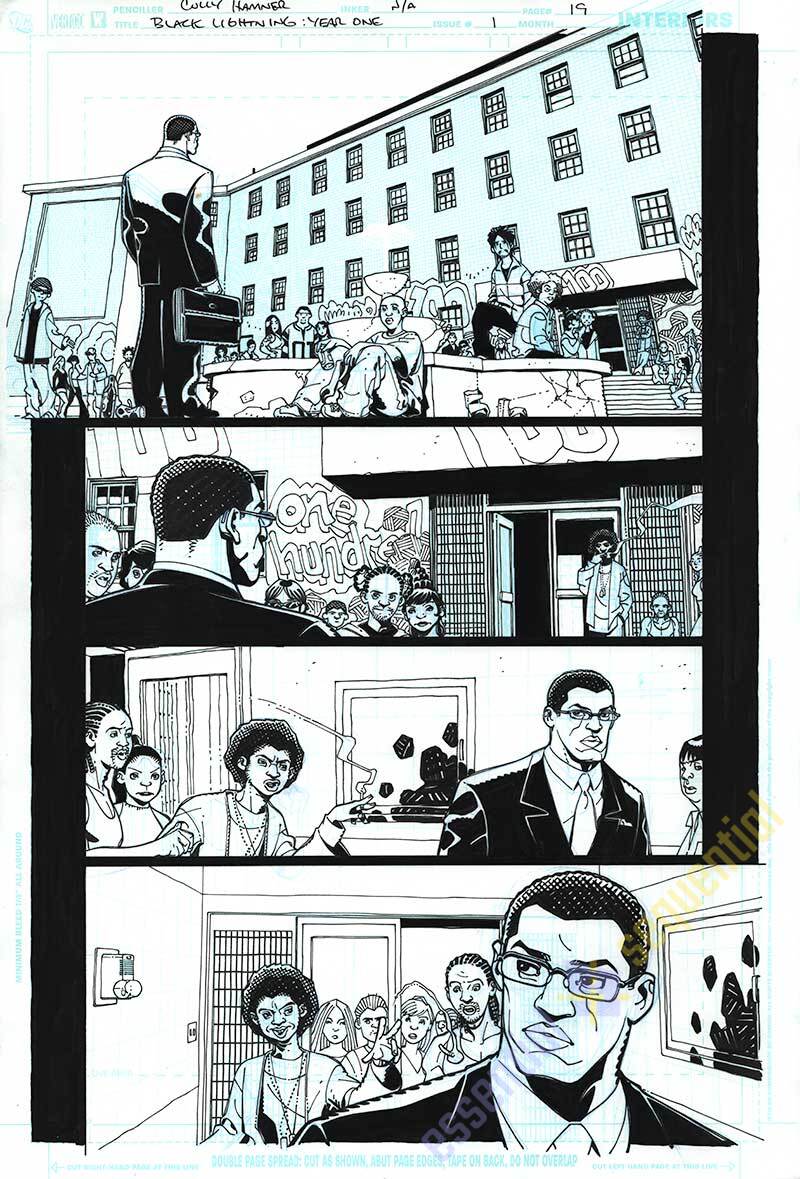 Black Lighting: Year One Issue 01 Page 19 by Cully Hamner 1 Black Lighting: Year One Issue 01 Page 19 by Cully Hamner