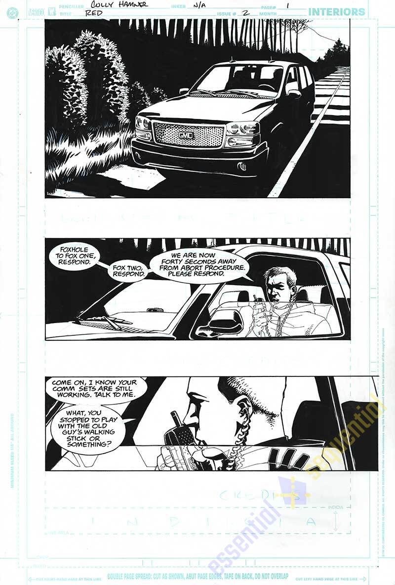 RED Issue 2 Page 01 by Cully Hamner 1 RED Issue 2 Page 01 by Cully Hamner