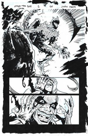 Spider-Man 2099 Dark Genesis Issue 2 Page 20 by Justin Mason
