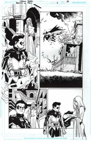 Batman vs. Robin #2 Page 35 by Mahmud Asrar