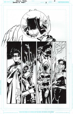Batman vs. Robin #3 Page 02 by Mahmud Asrar