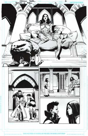 Batman vs. Robin #3 Page 05 by Mahmud Asrar