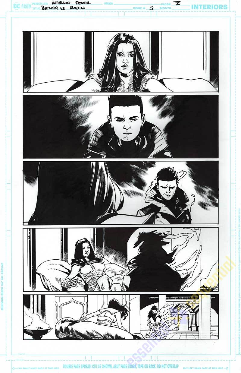 Batman vs. Robin #3 Page 07 by Mahmud Asrar 1 Batman vs. Robin #3 Page 07 by Mahmud Asrar