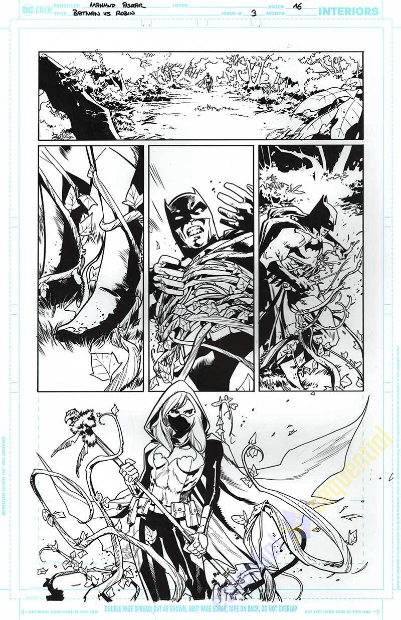 Batman vs. Robin #3 Page 16 by Mahmud Asrar 1 Batman vs. Robin #3 Page 16 by Mahmud Asrar