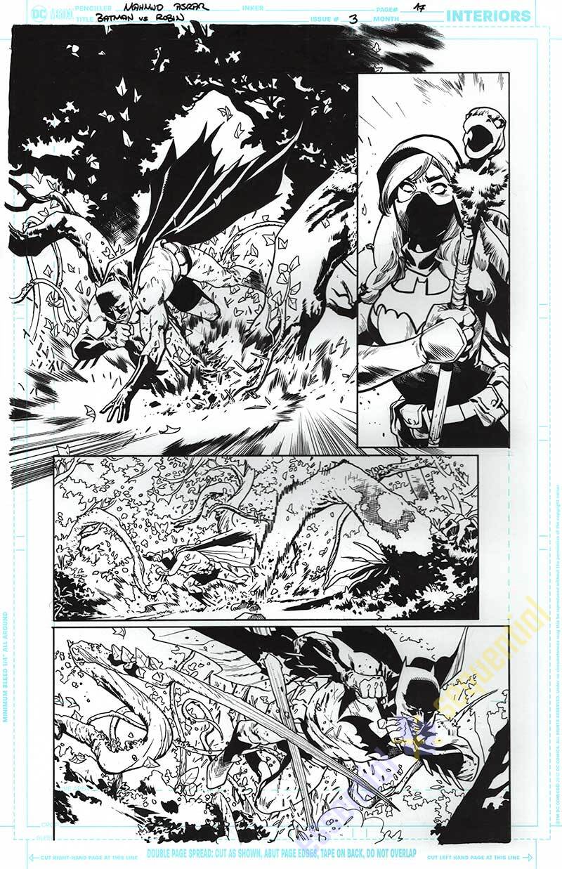 Batman vs. Robin #3 Page 17 by Mahmud Asrar 1 Batman vs. Robin #3 Page 17 by Mahmud Asrar