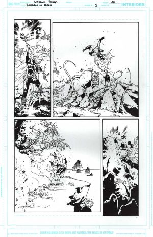 Batman vs. Robin #3 Page 18 by Mahmud Asrar