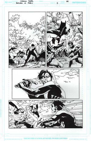 Batman vs. Robin #3 Page 28 by Mahmud Asrar