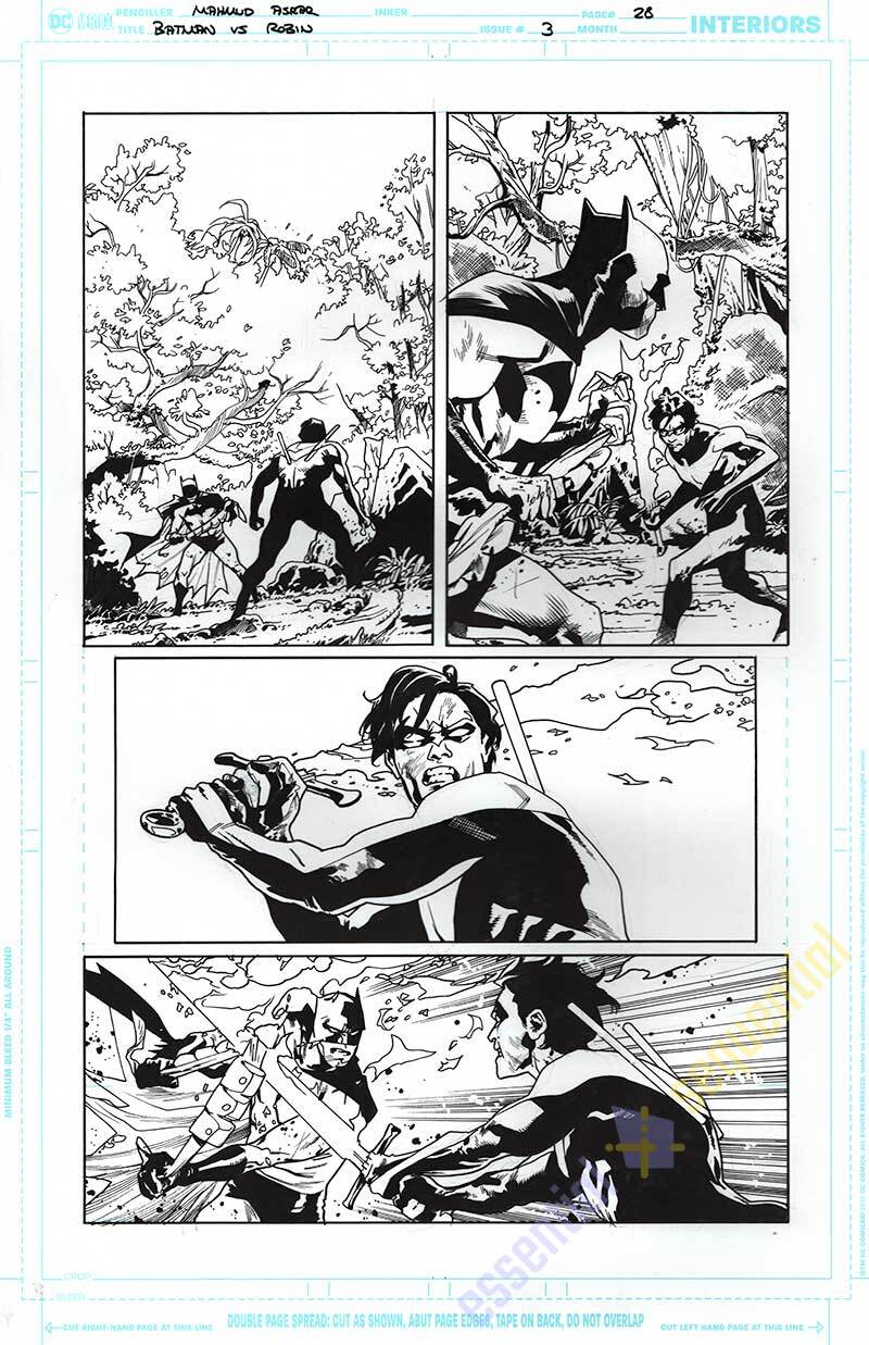 Batman vs. Robin #3 Page 28 by Mahmud Asrar 1 Batman vs. Robin #3 Page 28 by Mahmud Asrar