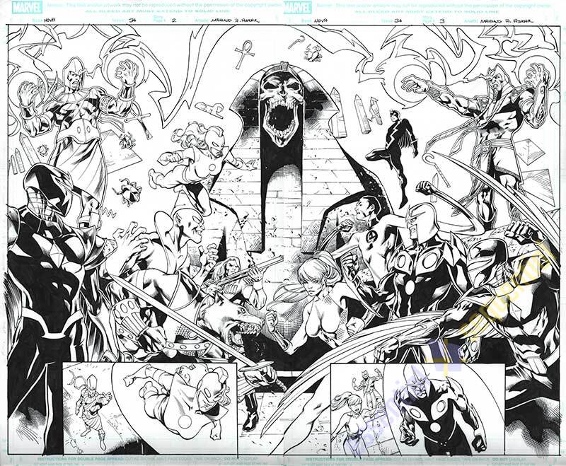 NOVA #34 Page 02 & 3 by Mahmud Asrar 1 NOVA #34 Page 02 & 3 by Mahmud Asrar