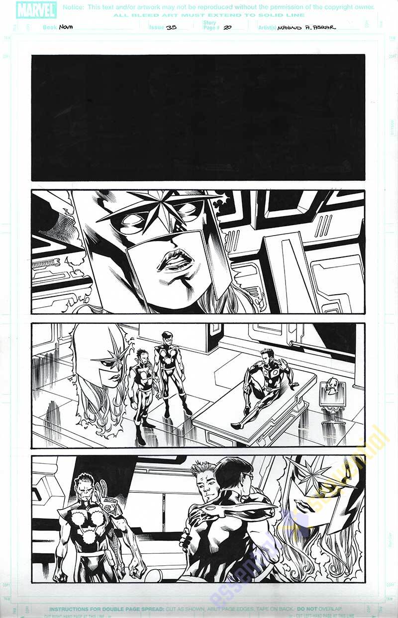 NOVA #35 Page 20 by Mahmud Asrar 1 NOVA #35 Page 20 by Mahmud Asrar