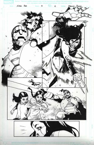 X-Men RED #3 Page 06 by Mahmud Asrar