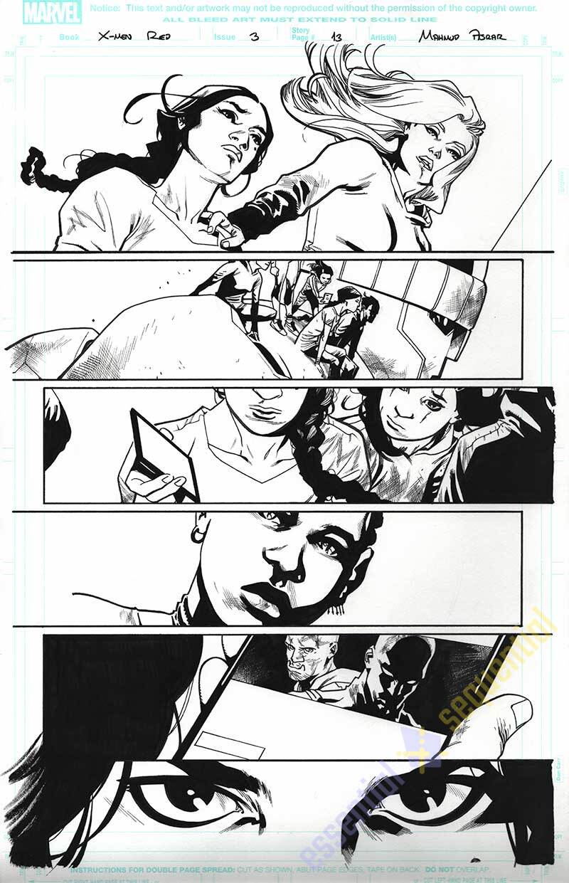 X-Men RED #3 Page 13 by Mahmud Asrar 1 X-Men RED #3 Page 13 by Mahmud Asrar
