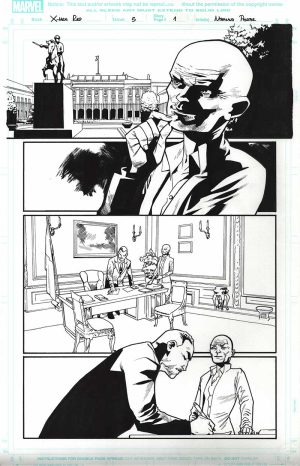 X-Men RED #5 Page 01 by Mahmud Asrar