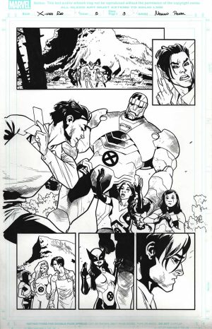 X-Men RED #5 Page 09 by Mahmud Asrar