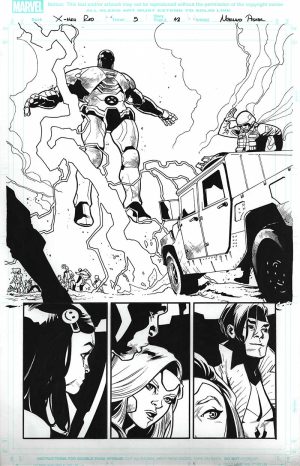 X-Men RED #5 Page 12 by Mahmud Asrar