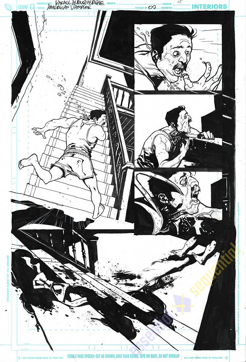 American Vampire Issue 02 Page 15 by Rafael Albuquerque 1 American Vampire Issue 02 Page 15 by Rafael Albuquerque